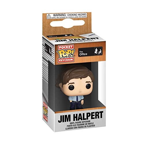 ¡funko Pop! Llavero: The Office - Jim Halpert, Multicolor