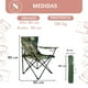 thumbnail image 2 of Silla Plegable de Playa y Camping Militar, 2 of 6