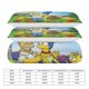 thumbnail image 2 of The Simpsons Bed Duvet Cover Microfiber Bedding Sets 3D Printed Lightweight 3 Piece Comforter Sets for Kids Boys Girls, 2 of 5