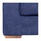 thumbnail image 4 of Sofá 3 Cuerpos Santi  Tela Azul Yf, 4 of 4