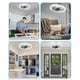 thumbnail image 1 of Ventilador de Techo LITTARBY con Luz LED de 800 lm, Control Remoto y Base E26, Blanco, 1 of 3