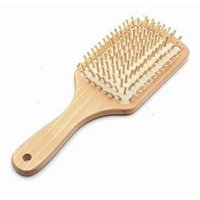 Linastore - Cepillo De Madera Para Cabello Con Diseño Max Care
