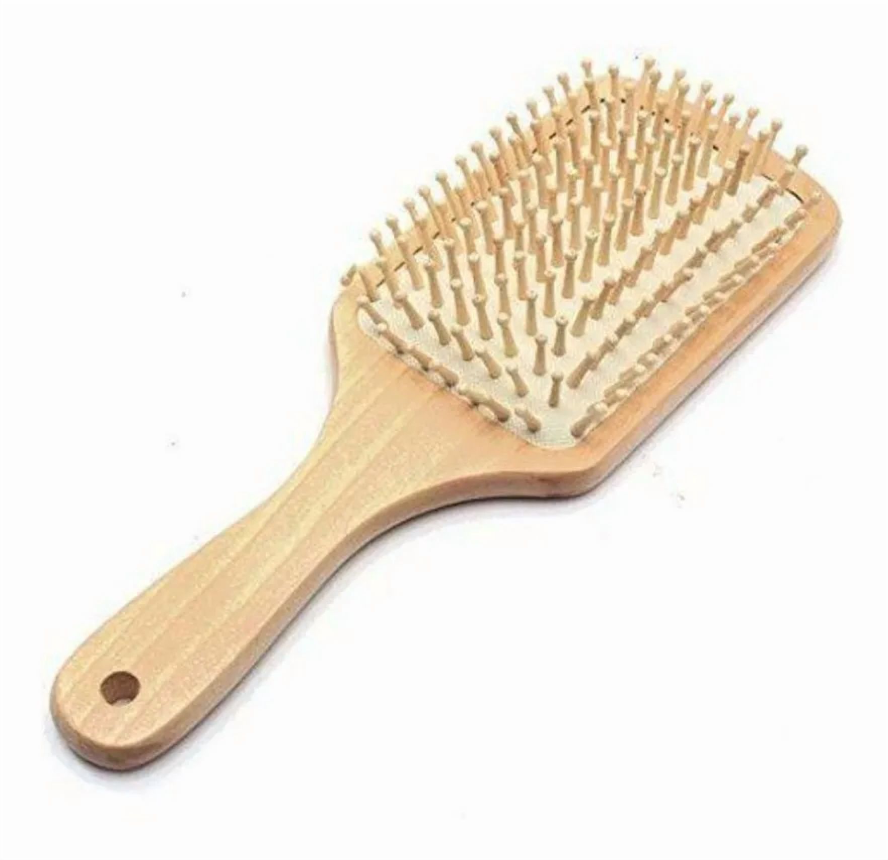 Linastore - Cepillo De Madera Para Cabello Con Diseño Max Care