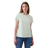 Camiseta Gap Favorite Para Mujer Con Cuello Redondo, Color Verde, Talla Xs