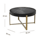 thumbnail image 3 of Mesa De Centro Black Circle, 3 of 3