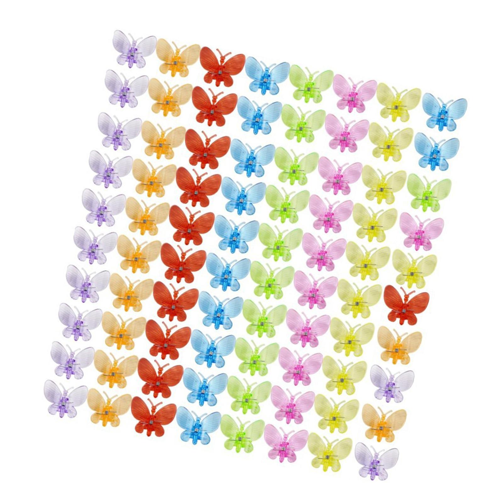 Magideal - Clips De Orquídeas Clips De Plantas De Jardín Compactos, Que Soportan Crecer En Posición Vertical, Reutilizable Para Flores Vegetales Plantas Trepando 80 Piezas