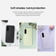 thumbnail image 3 of Funda de silicona para Samsung Galaxy A36 5G, diseño elegante, color lavanda, 3 of 9