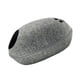 thumbnail image 2 of Cama de fieltro premium para , cueva desmontable con cremallera, cama para mascotas, cama para mascotas, escondite semicerrado, casa , GRIS, 2 of 5