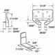 thumbnail image 2 of Cajón Track Guides PRIME-LINE R 7084, plástico marrón, paquete de 2 unidades, 2 of 2