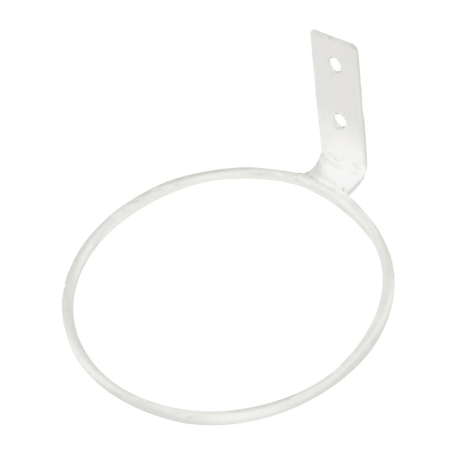 Magideal - Soporte Para Maceta De Pared Montaje Anillo Colgador De Hierro Gancho Estante Para Plantas Instalación Sencilla Estructura Duradera Adecuado Para Inte 4 Pulgadas