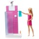 thumbnail image 1 of Set de muñecas y muebles Barbie para baño con ducha funcional, 1 of 7