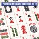 thumbnail image 4 of Set de Fichas de Mahjong Dolcety 166 Fichas Blancas con Bolsa de Viaje, 4 of 9