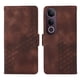 thumbnail image 1 of Carcasa FOXDOCK Vivo V50 Lite de cuero PU, diseño acolchado clásico, protección contra caídas y rayones, 1 of 5