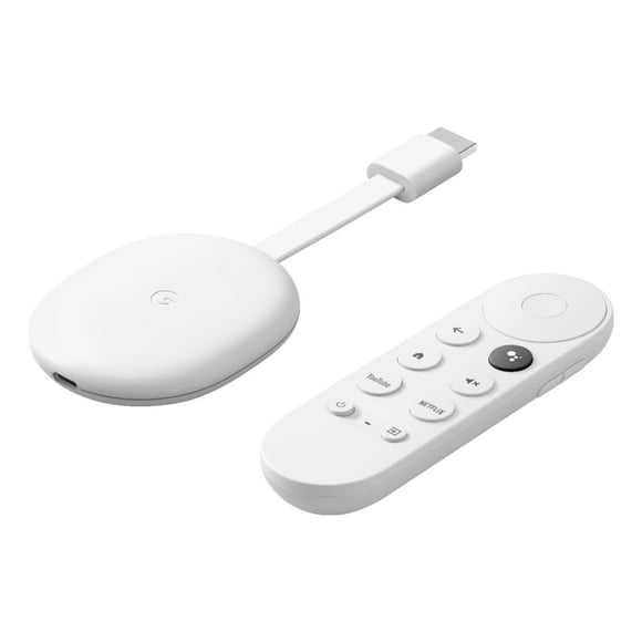 Chromecast con TV - 4K – Snow