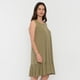 thumbnail image 3 of Vestido Mujer Sin Mangas Básico Verde Oliva Corona, 3 of 5