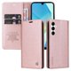thumbnail image 3 of Funda Billetera de Cuero para Samsung Galaxy A17 con Tarjetero y Soporte - Tapa Magnética Rosa, 3 of 6