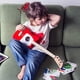 thumbnail image 3 of Guitarra acústica Loog Mini para niños principiantes de 3 cuerdas, 3 o más, 3 of 9