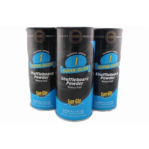 Polvo para Shuffleboard Sun-Glo Super Glide #1 3x454g
