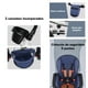 thumbnail image 5 of Triciclo Reversible Plegable Azul Con Accesorios Lubabycas, 5 of 8