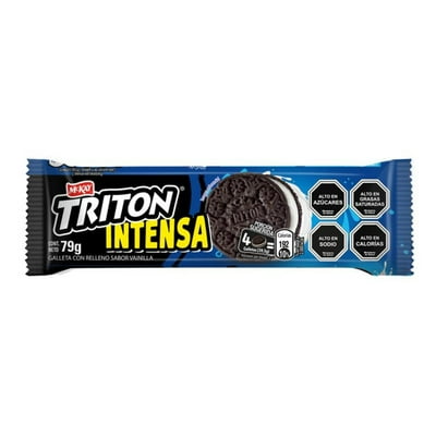 Galleta Triton Intensa Sabor Vainilla 79 G Mckay