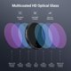 thumbnail image 5 of Filtros de lente NEEWER para DJI Osmo Action 6 – Pack de 4 ND/CPL, 5 of 9