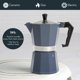 thumbnail image 3 of Cafetera y espresso Primula Classic con estufa, 6 tazas, color azul, 3 of 7