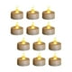 thumbnail image 2 of Velas LED Tealights Sin Llama Blanco Cálido Plateado, 2 of 3