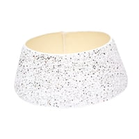 Bothyi - Collar De Árbol De Navidad, Regalos De Fiesta, Suministros, Decoración Única Para Árbol De Navidad, L, Plateado