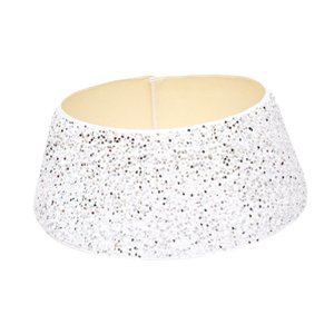 Bothyi - Collar De Árbol De Navidad, Regalos De Fiesta, Suministros, Decoración Única Para Árbol De Navidad, L, Plateado