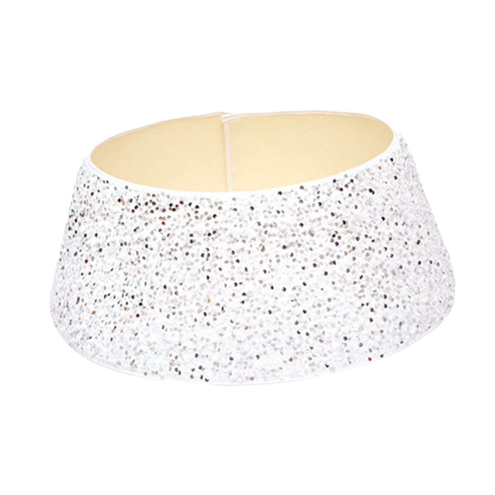 Bothyi - Collar De Árbol De Navidad, Regalos De Fiesta, Suministros, Decoración Única Para Árbol De Navidad, L, Plateado