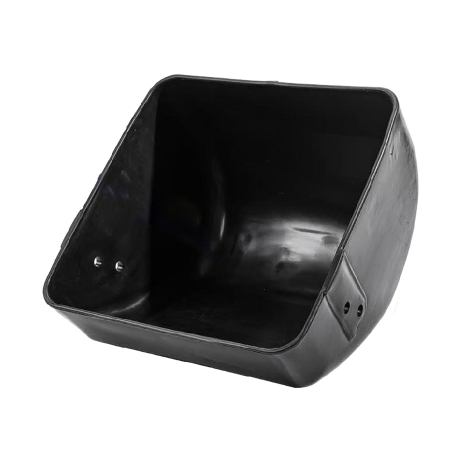 Comedero Para Cerdos, Bandeja Para Forraje, Cubo Resistente Para Mascotas, Cuenco Para Ganado, Cuenco Negro Para Alimentación De Ganado