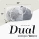 thumbnail image 2 of Cesto de ropa plegable Handy Laundry 77 L blanco, 2 of 9