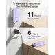 thumbnail image 5 of Power Bank aonidi de 20000 mAh con cables integrados y enchufe de pared AC, 5 of 8