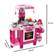 thumbnail image 3 of Cocina Infantil Grande con Accesorios Rosada, 3 of 3