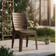thumbnail image 1 of Silla Jardin / Terraza Roble Sin Apoya Brazos, 1 of 4