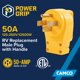 thumbnail image 2 of Enchufe de repuesto Camco Power Grip 50A RV con mango 125-250 V, 2 of 6