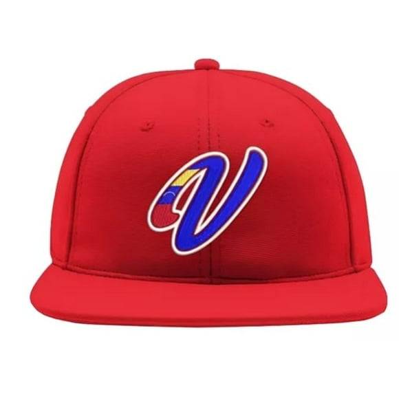 Gorra Venezuela Snapback De Beisbol La Vinotinto / TALLA UNICA ROJO