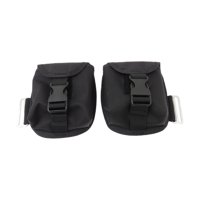 Ioensy - Lastre De Buceo Pocket Nylon 2Kg Para Actividades Al Aire Libre Buceo Libre Snorkel Negro
