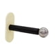 thumbnail image 2 of Percha Apiladora Trapo Percha Para Ropa Estante De Almacenamiento Para Guardarropa Balcón Dormitorio Bola Plateada, 2 of 2