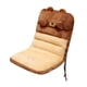 thumbnail image 2 of Bonito Cojín Para Asiento De Silla, Cojín Para Descanso De Cintura, Cojín Para Silla De Escritorio, Marrón Y Amarillo, 2 of 3