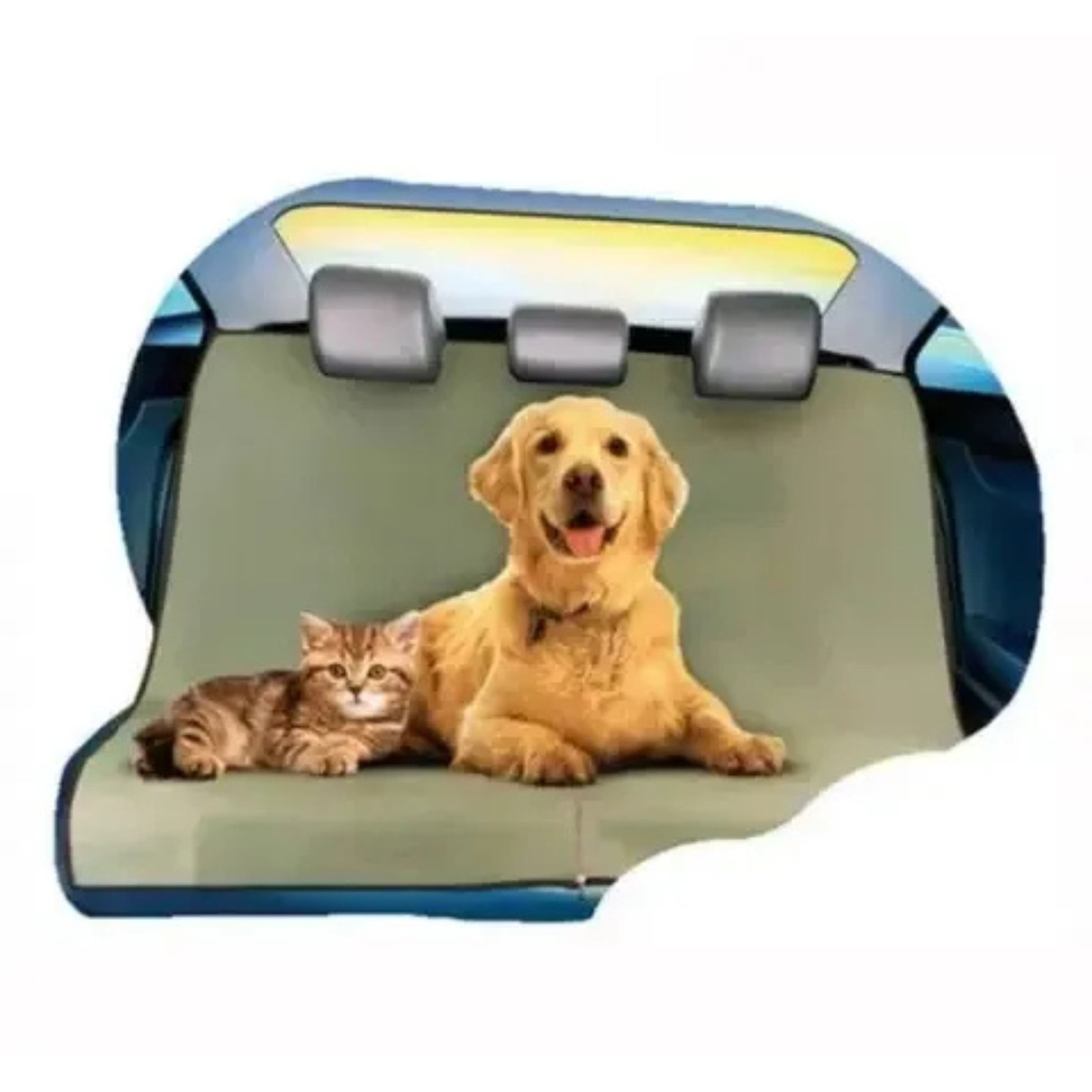Movi - Funda Cubre Asiento Para Mascotas 2 Plazas