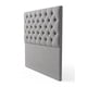 thumbnail image 1 of Respaldo 2 Plazas Capitone Gris Claro en Lino Premium, 1 of 4