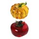 thumbnail image 4 of 2 Uds Bonita Estatua Ornamento Estatuilla Habitación Decoración De Escritorio Calabaza Tomate, 4 of 5