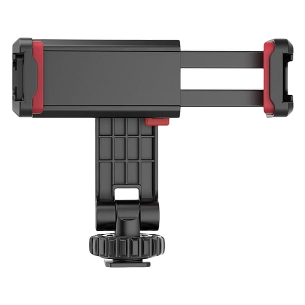 Adaptador de montaje en para teléfono, rotación de 360 degree zapatas frías, soporte para universal para sesión de fotografía, chat, , transmisión