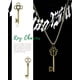 thumbnail image 4 of Colgantes JIALEEY 30 piezas Llaves Esqueleto Vintage 57‑63 mm, 4 of 7
