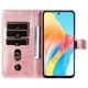 thumbnail image 5 of Funda con Cremallera para OPPO A58 4G, Carcasa Cartera de Cuero PU con Soporte y Tarjetero, 5 of 6