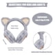 thumbnail image 4 of Orejeras de gato cálidas de invierno para mujer, lindas orejeras de gato, diadema de piel sintética para exteriores, 4 of 5