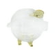 thumbnail image 2 of Hucha De Cerdo De Cristal, Novedad, Hucha De Dinero De Animales, Tarro De Cristal Para Decoración De Cafetería, Hogar, Boca Larga Dorada, 2 of 3