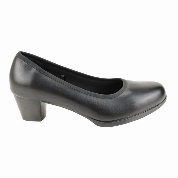 Zapato New Walk Oficina Confort Negro