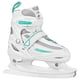thumbnail image 1 of Patines de hielo ajustables Lake Placid Summit para niña, blanco y menta, 1 of 5